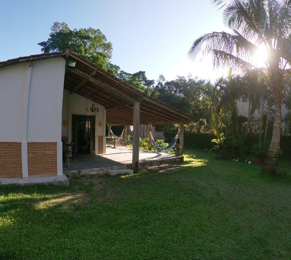 Casa De Praia Em Pauba Perto De Cachoeira E 5Min De Maresias Villa Luaran gambar