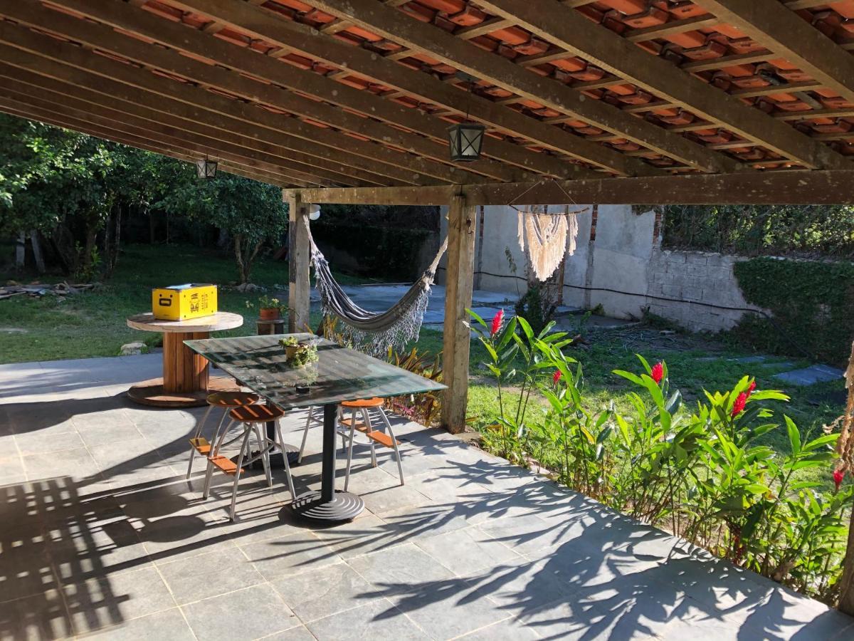 Casa De Praia Em Pauba Perto De Cachoeira E 5Min De Maresias Villa Luaran gambar