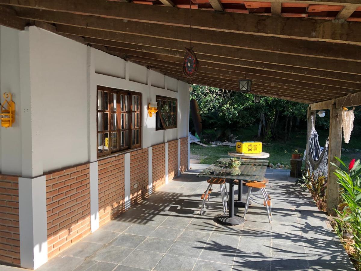 Casa De Praia Em Pauba Perto De Cachoeira E 5Min De Maresias Villa Luaran gambar