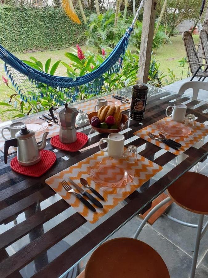Casa De Praia Em Pauba Perto De Cachoeira E 5Min De Maresias Villa Luaran gambar